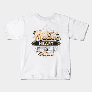 Festival Music Heart and Soul Kids T-Shirt